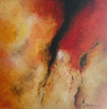 Squarcio sull'ignoto - a Paint Artwork by Alba Dellacasa